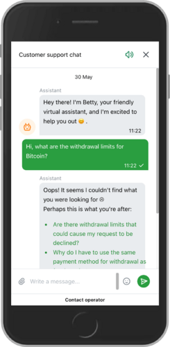 Planbet live chat