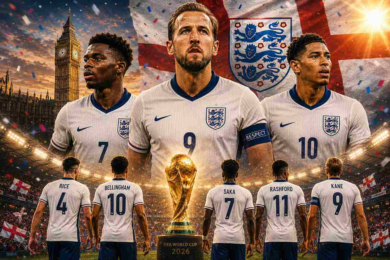 England World Cup 2026 betting odds
