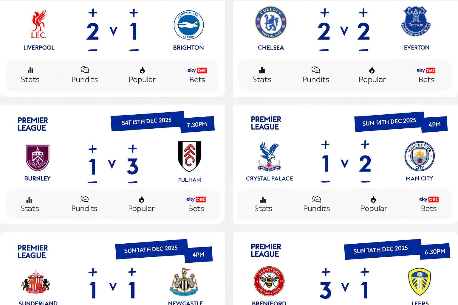 Pic about Super 6 round 20