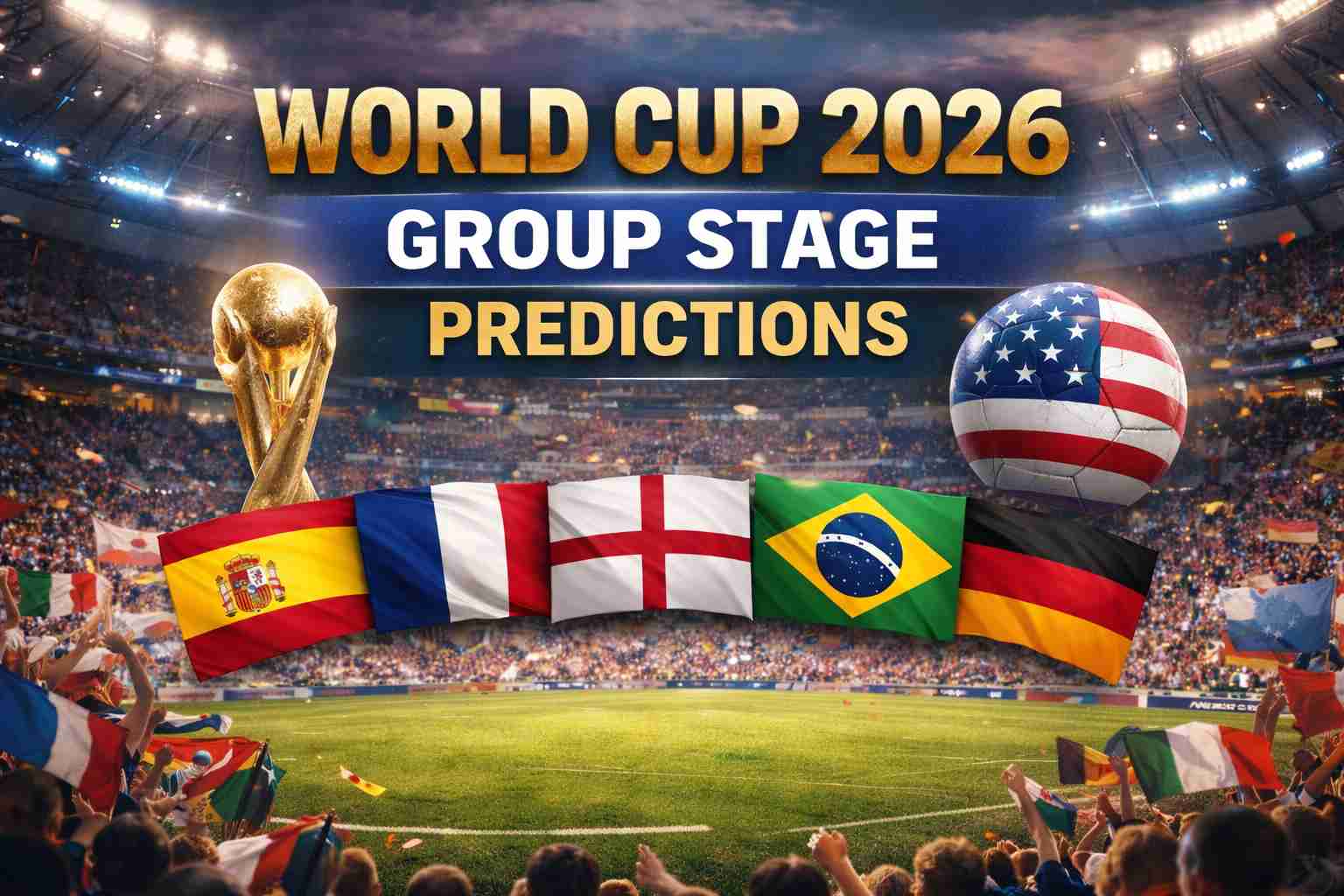 2026 World Cup group stage predictions