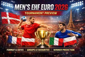 2026 Men's European Handball Championship predictions and betting odds