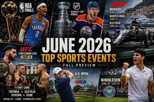 Major sports events in June 2026