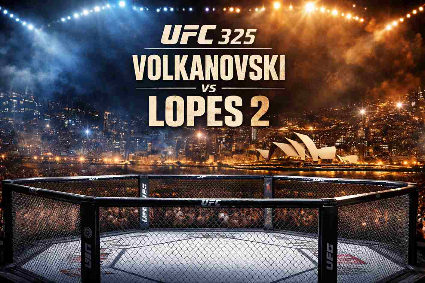 Volkanovski vs Lopes 2 prediction