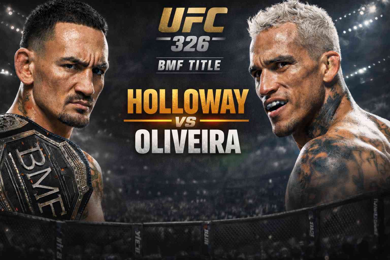 Holloway vs Oliveira prediction