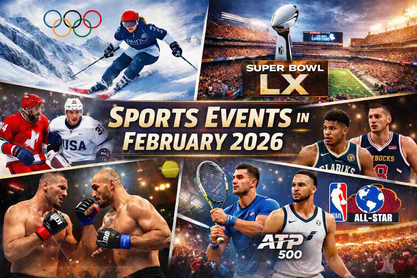 Sports events in February 2026