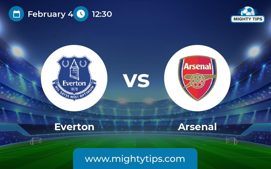 Everton vs Arsenal Prediction, Odds & Betting Tips 04.02.2023