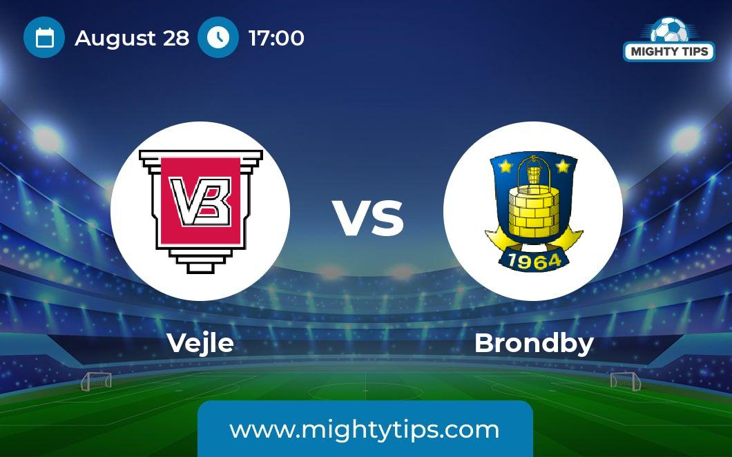 Vejle vs Brondby Prediction, Odds & Betting Tips 28.08.2023 Superliga