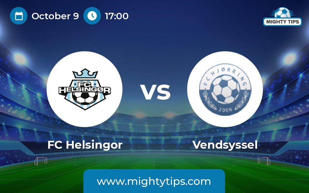 Helsingor vs Vendsyssel Prediction, Odds & Betting Tips 09.10.2023 1st Division