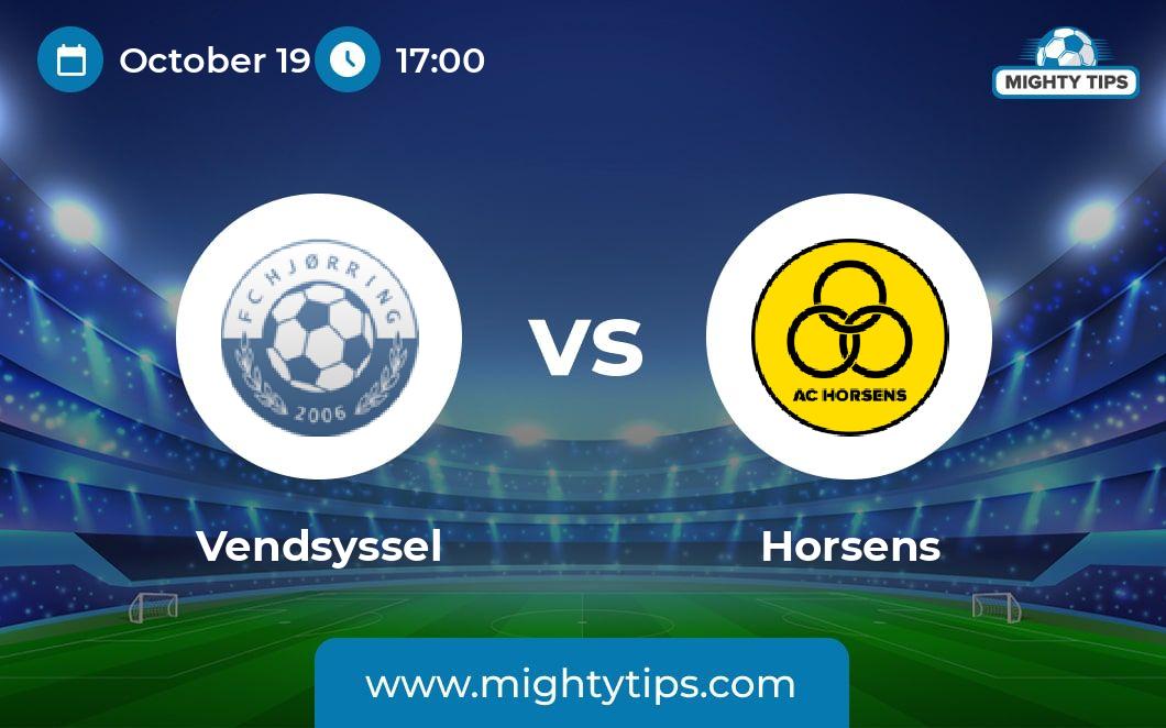 Vendsyssel FF vs AC Horsens Prediction, Odds & Betting Tips 19.10.