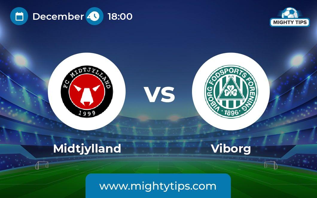 Midtjylland vs Prediction, Odds & Betting Tips 04.12.2023