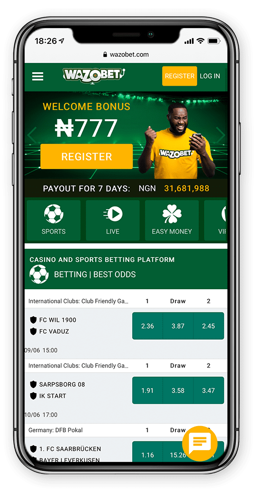 Wazobet App Free Download WazoBet apk for Android & IOS