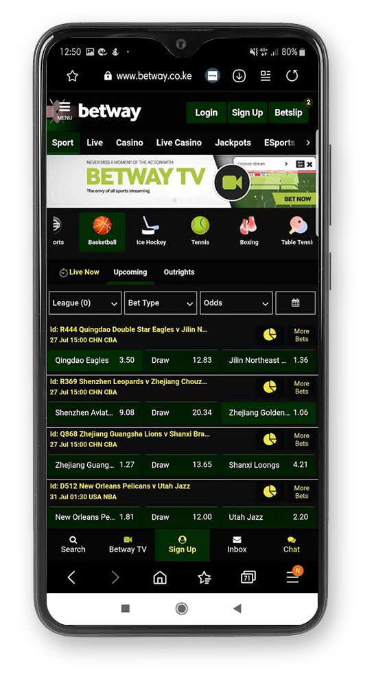 betway com sports