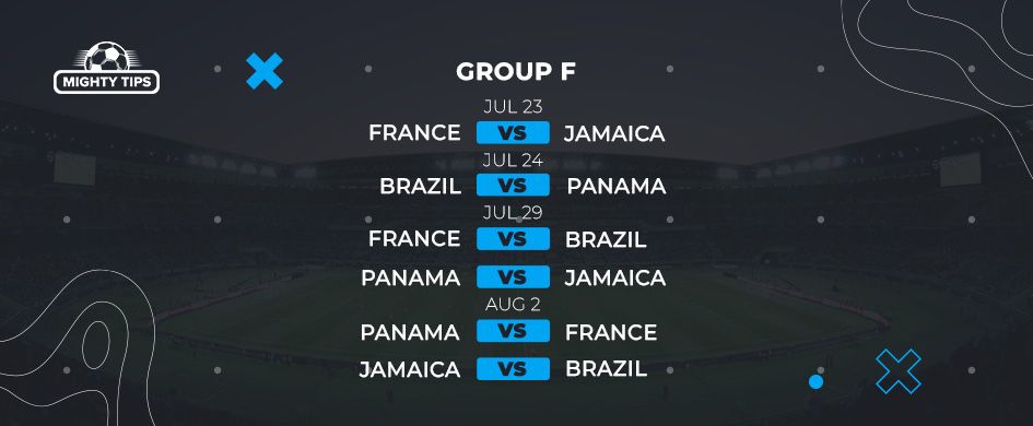 Group F schedule