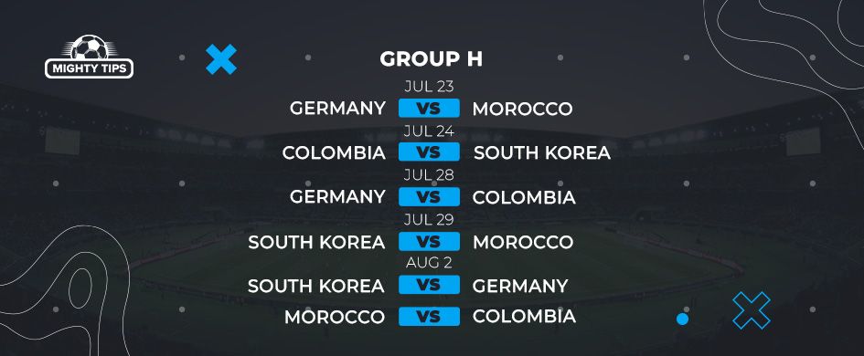 Group H schedule
