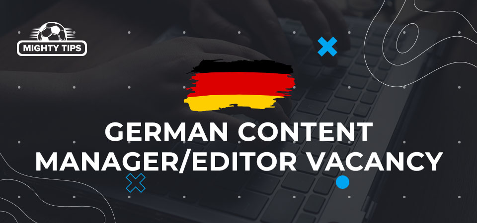 German Content Manager Editor Vacancy