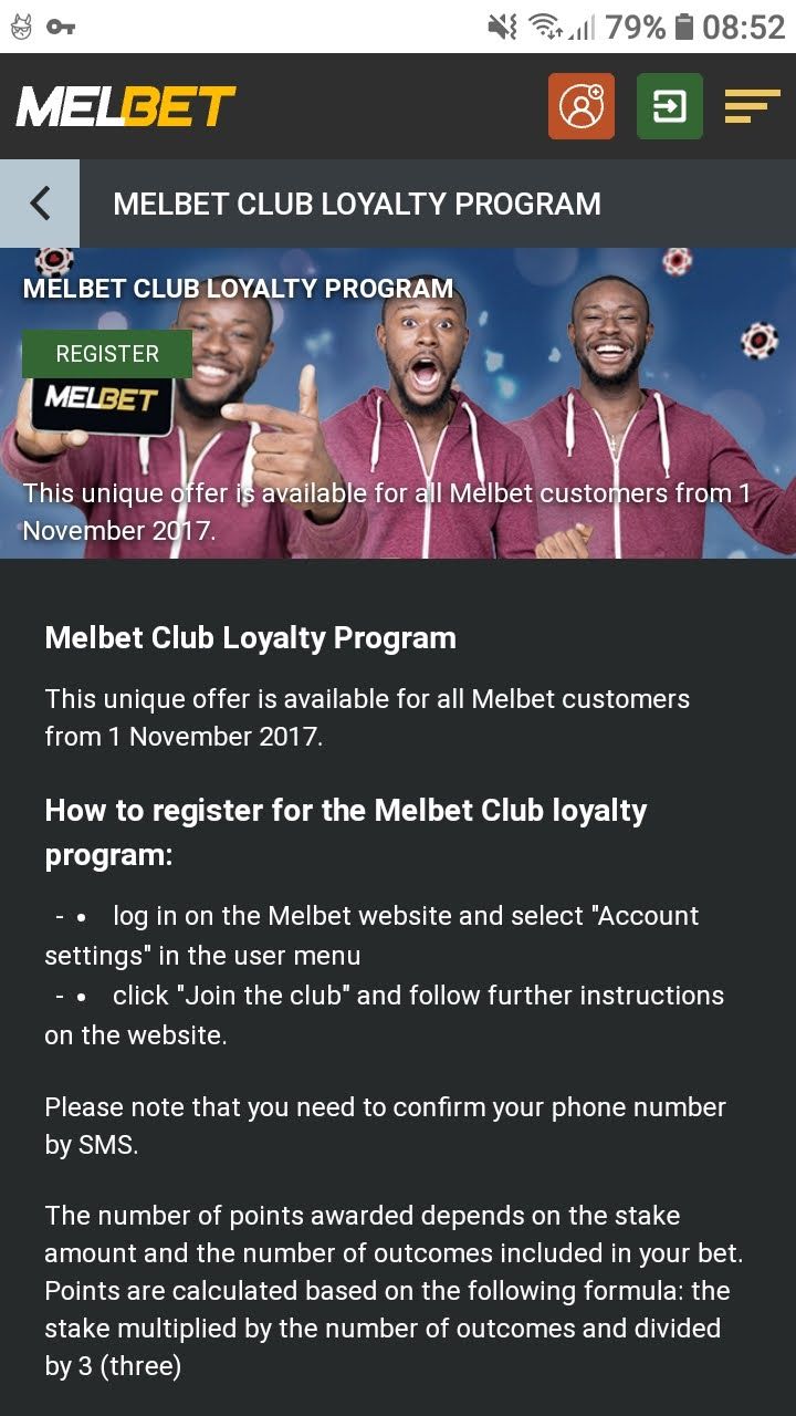 melbet loyalty program