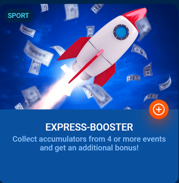 Express booster bonus Mostbet