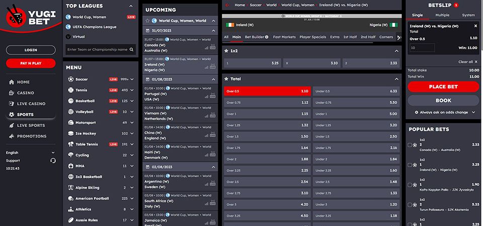 Yugibet Betting Markets: Short Guide