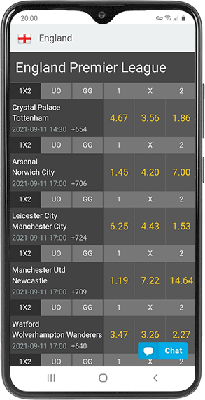 football league screen
