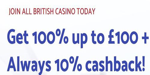 All British Casino sports betting bonuses & All British Casino no deposit promotions