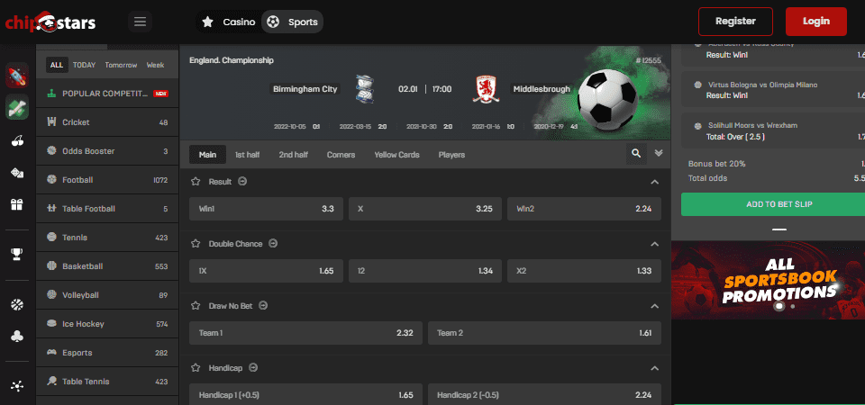 chipstars live page