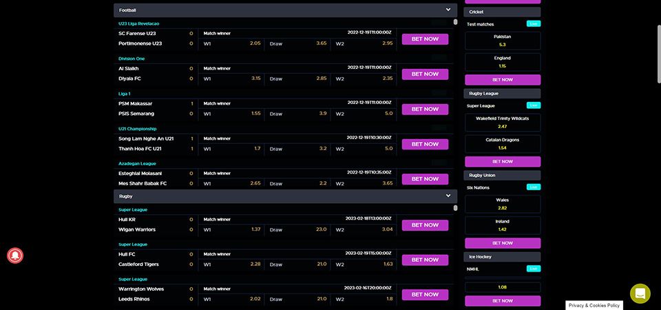 Vegas Mobile Sport Betting Markets: Short guide
