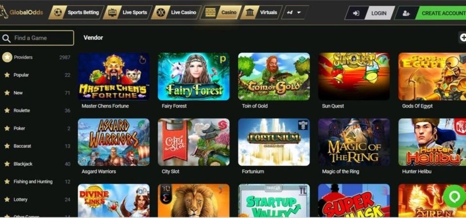 global odds casino